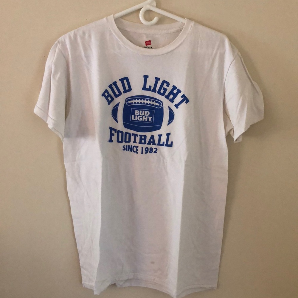 Bud Light football shirt